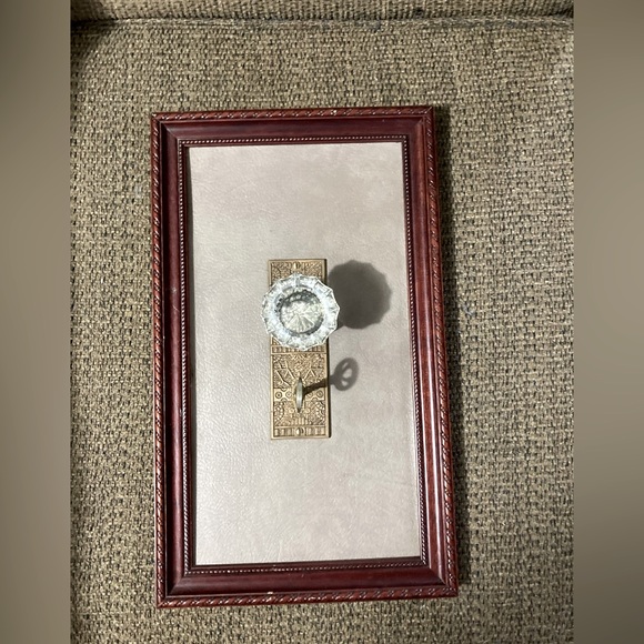 Hand Crafted Wall Decor Vintage Door Knob Art Glass Door Knob With